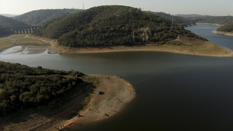 İstanbul'da barajların su seviyesi yüzde 50'nin altına düştü