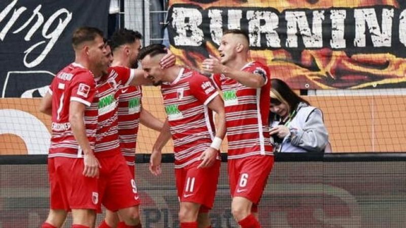 Berisha 1 gol 2 asist yaptı Augsburg 1 puan aldı