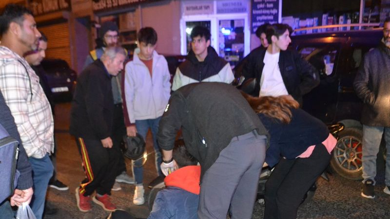 Bursa'da hatalı sollama yapan sürücü yaralandı