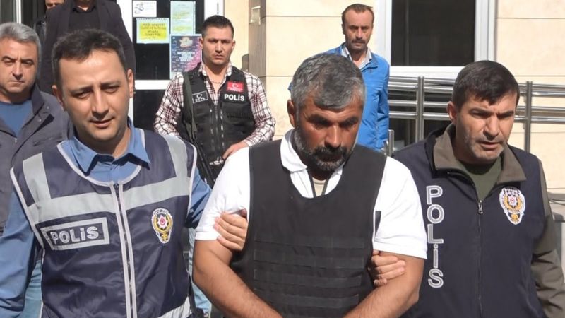 Kırklareli'de çocuklarının annesini öldüren katil adliyeye sevk edildi