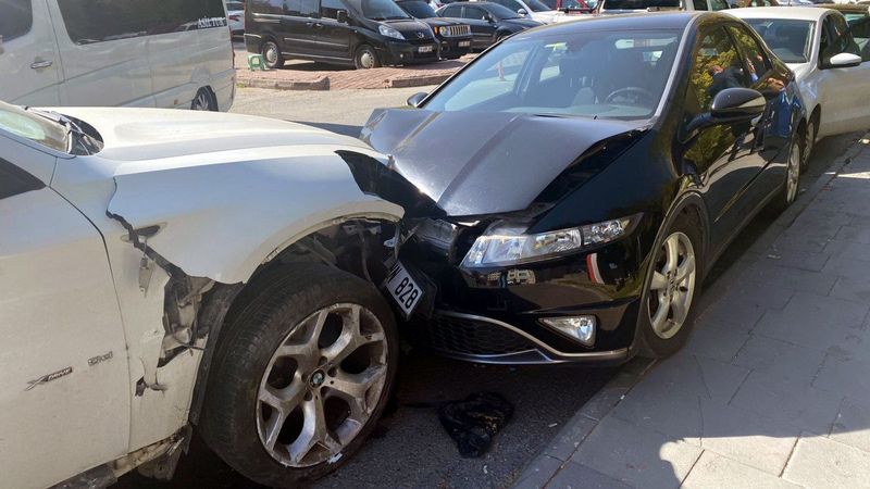 Kayseri'de şoför, epilepsi nöbeti geçirince kaza yaptı