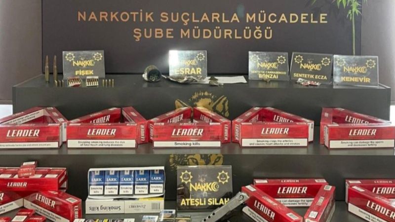 Rize'de uyuşturucu operasyonu: 4 tutuklama