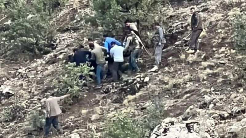 Siirt'te odun keserken uçurumdan yuvarlanarak hayatını kaybetti