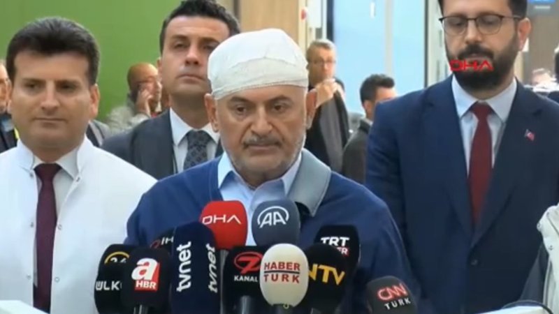 Binali Yıldırım taburcu oldu