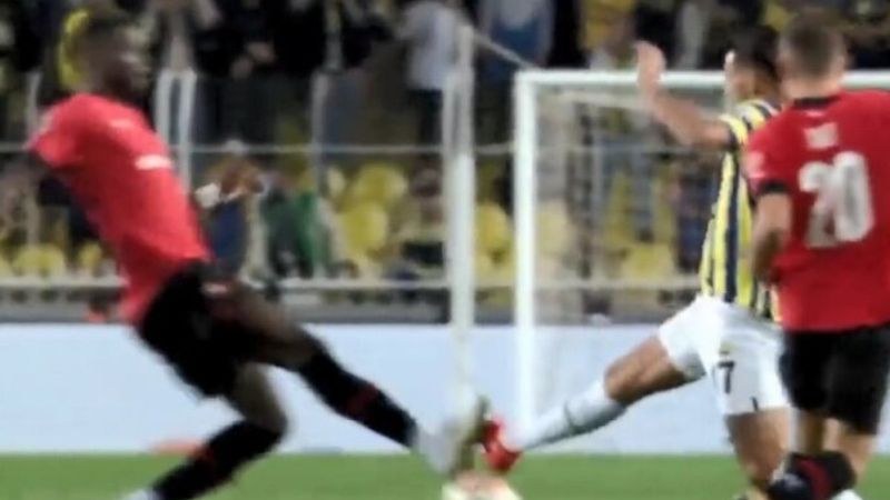 Fenerbahçe'nin faul itirazı