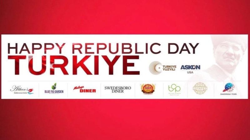 ASKON'dan 29 Ekim Cumhuriyet Bayramı için ABD'de dev afiş