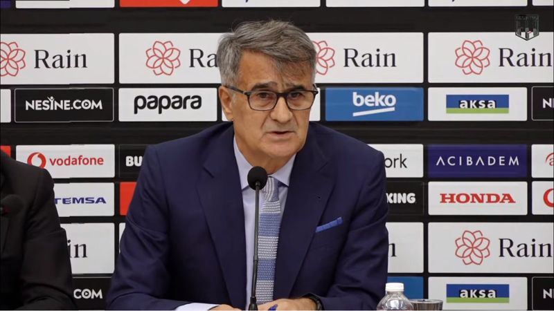 Şenol Güneş: Beşiktaş'ın hedefi şampiyonluktur