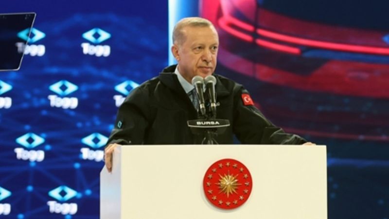 Cumhurbaşkanı Erdoğan: Togg'u 2023'ün ilk çeyreğinin sonunda yollarda göreceğiz