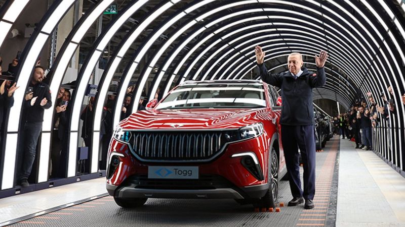 Yerli oto heykel manyaklarını çıldırttı