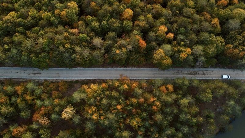 Kurugöl Tabiat Parkı'nda doğa görsel şölen sunuyor
