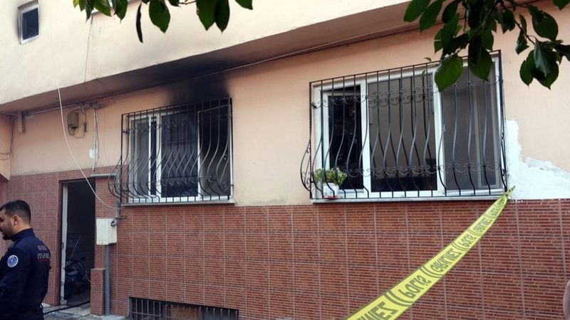 Bursa'da yemek yaparken mutfakta çıkan yangında ağır yaralandı