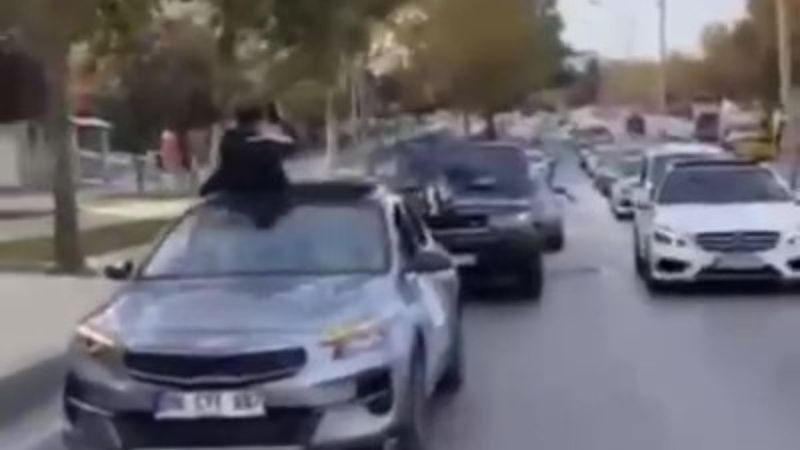 Sultanbeyli'de konvoy dehşeti: Aracından dışarıya ateş açtı