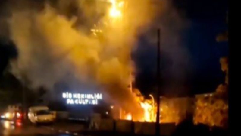 Tokat'ta elektrik panosu bomba gibi patladı