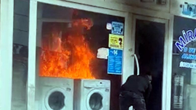 Tekirdağ'da anne, kızını kaçıranın çalıştığı iş yerini ateşe verdi