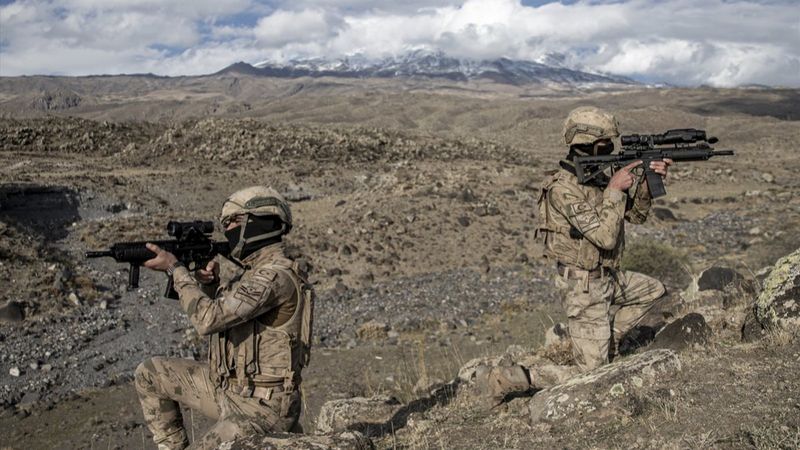 Fırat Kalkanı bölgesinde 8 terörist öldürüldü