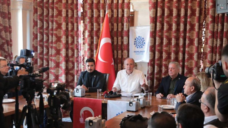 Muharrem İnce: Görüşmelerimiz 6'lı masa görüşmelerine benzemeyecek