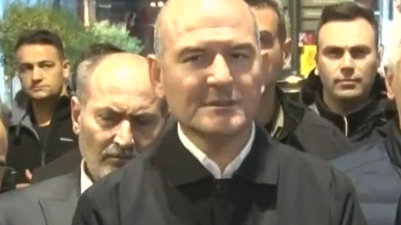 Süleyman Soylu: Bombayı bırakan kişi gözaltına alındı