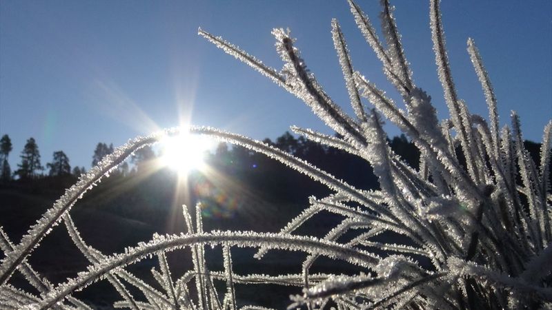 Kars'ta termometreler eksi 9’u gösterdi