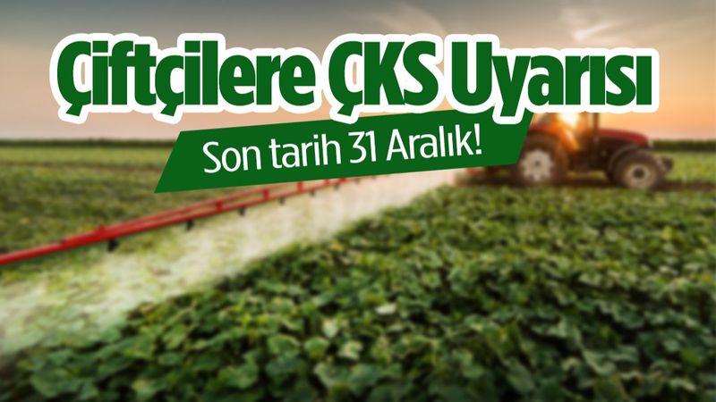 Çiftçi kayıt sistemi başvuruları bitiyor! ÇKS başvuruları nasıl yapılır, şartları nelerdir?