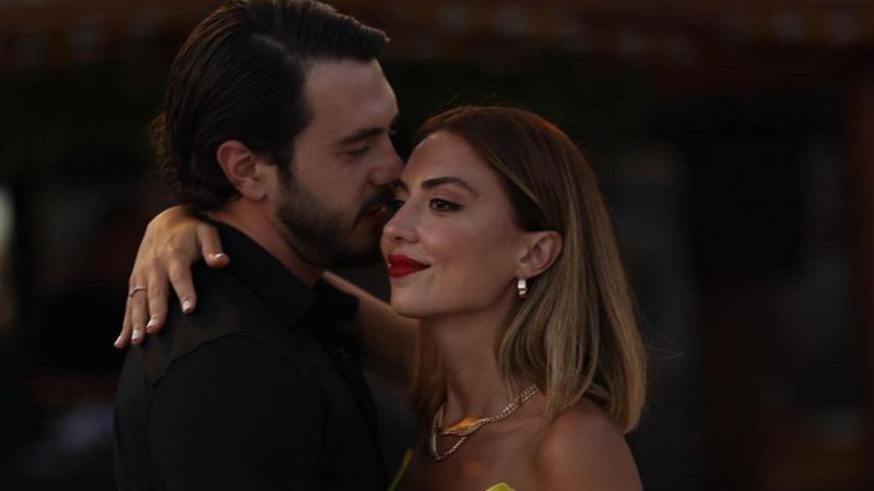 İsmail Ege Şaşmaz'ın fenomen eşi Hande Ünal güzelliği ve fiziğiyle olay! 'Yandı buralar'