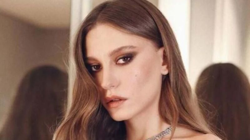 Transparan kıyafetiyle büyüledi! Serenay Sarıkaya siyahlar içinde mest etti: 