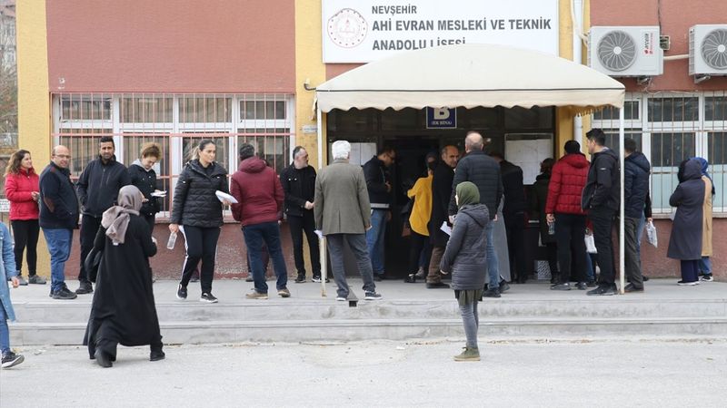 Nevşehir'de öğretmenlerin sınav heyecanı