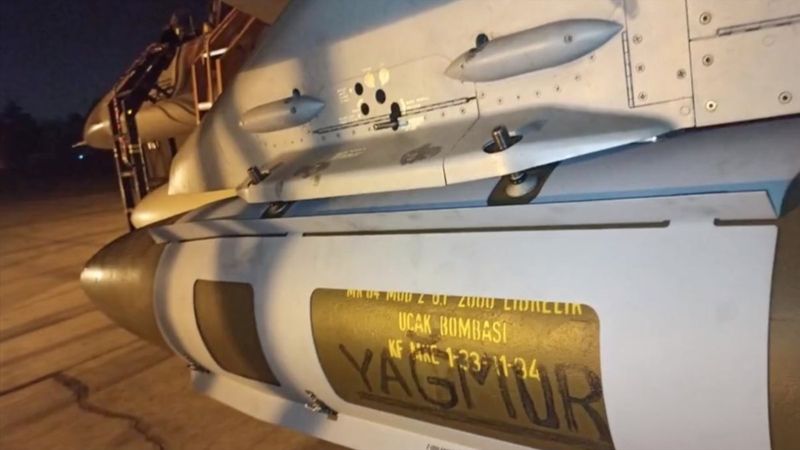 MSB: Harekatta 70'e yakın hava aracı görev aldı