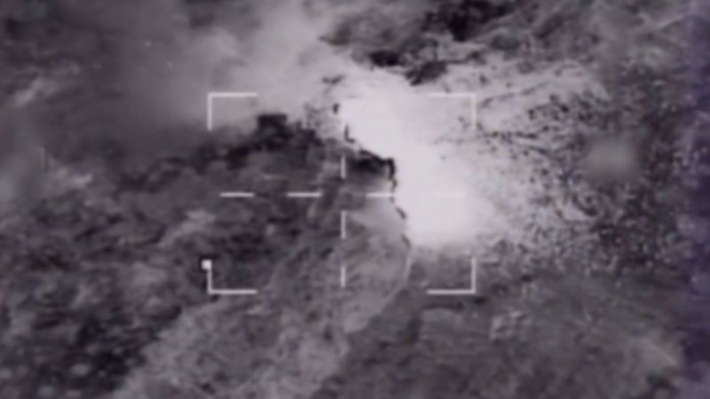 Terör mevzilerinin yerle bir edildiği anlar