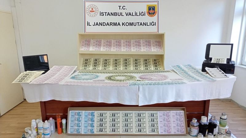 İstanbul'da sahte para operasyonu: 2 gözaltı