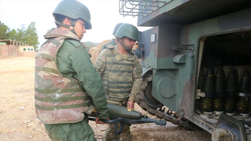 Roketli saldırı sonrası PKK'ya cezalandırma atışları 