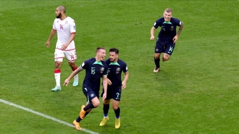 Avustralya, Tunus'u tek golle yıktı