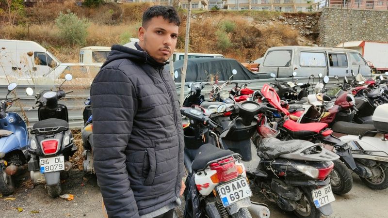 Aydın'da satın aldığı motosiklet başına bela oldu