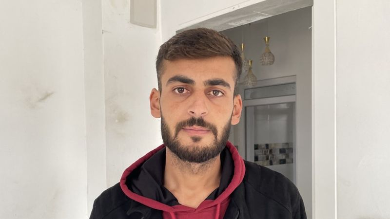 Gaziantep'te roket saldırısında yeğenine mezar olan evine ilk kez girdi