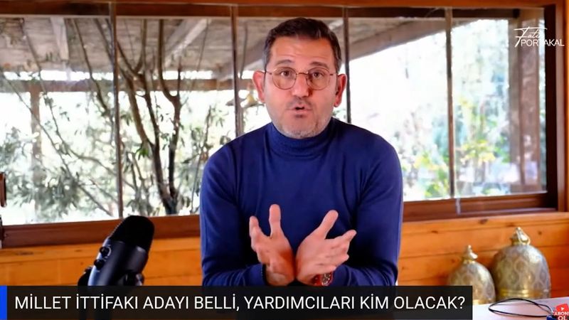 Fatih Portakal: 6'lı masanın adayı Kemal Kılıçdaroğlu