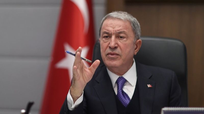 Hulusi Akar İtalyan mevkidaşı ile görüştü