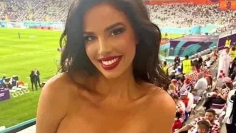 Dünya Kupası'ndaki pozları nedeniyle tepki çeken model açıklama yaptı