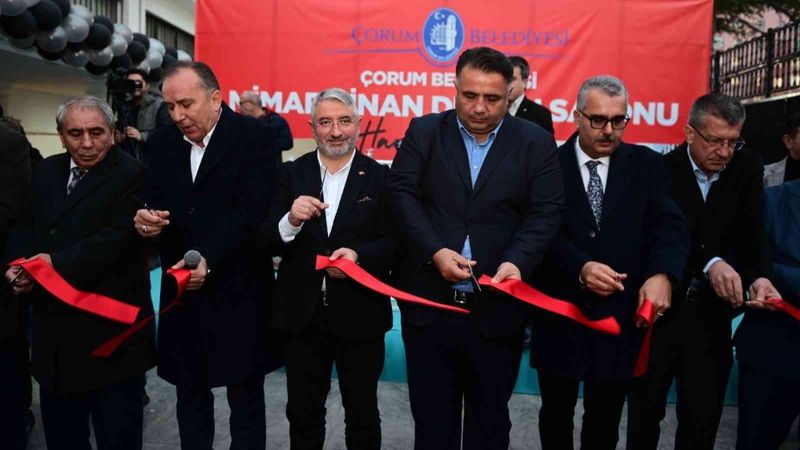 Çorum'da açılan düğün salonu ihtiyaç sahiplerinin yüzünü güldürecek