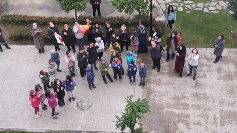 Kocaeli'de hasta öğretmenlerini yalnız bırakmadılar