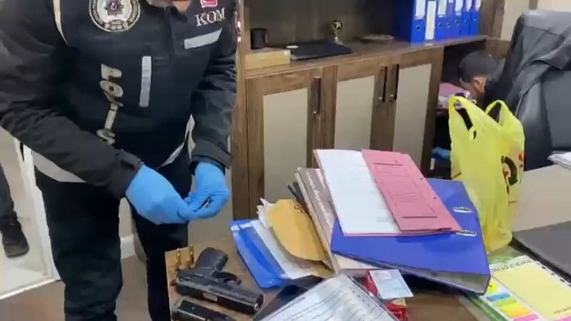 Zonguldak'taki Silindir Operasyonu'nda 11 kişiye gözaltı