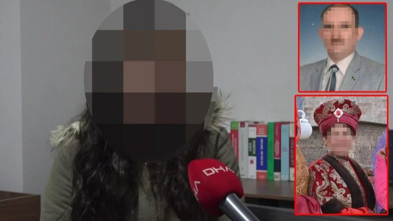 Konya'da liseli kızı 