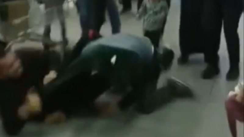 Bağcılar’da alışveriş arabası yüzünden kavga çıktı