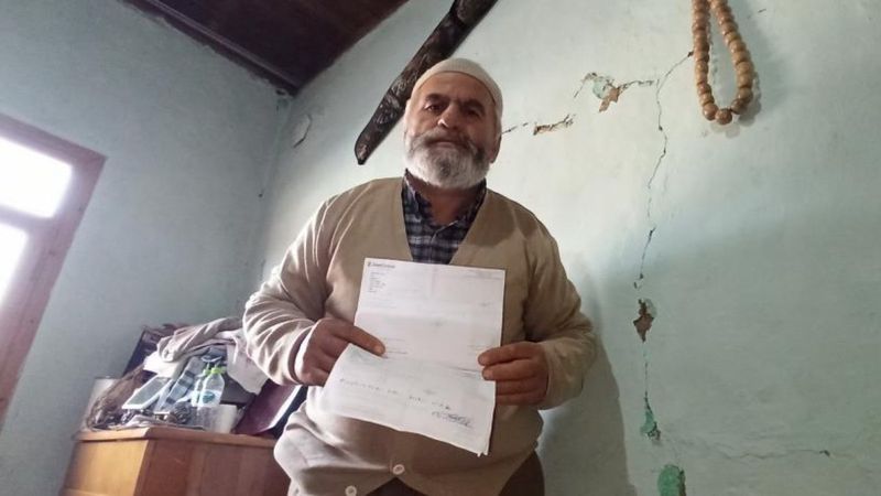 Düzceli depremzede eski evi için yatırılan parayı iade etti