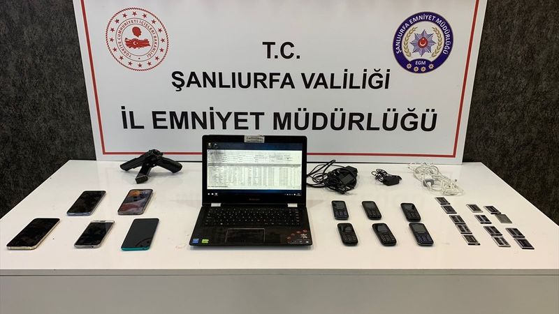 Şanlıurfa'da telefon dolandırıcılığı suçundan 3 zanlı tutuklandı