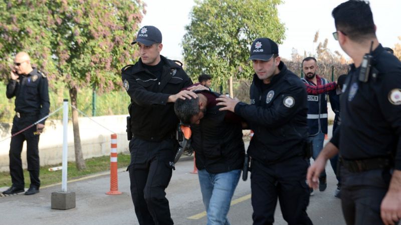 Adana Adliyesi’ndeki kavgaya 5 tutuklama