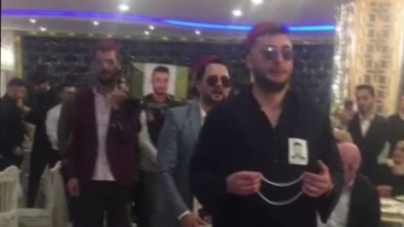 Pendik'te damada tabutlu şaka yaptılar 