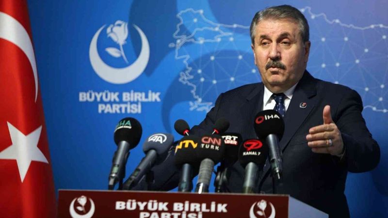 Mustafa Destici: 6'lı masanın içerisinde bir de ikili masa var