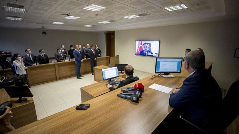 Türkiye'de 2022'de 453 bin 850 e-Duruşma yapıldı