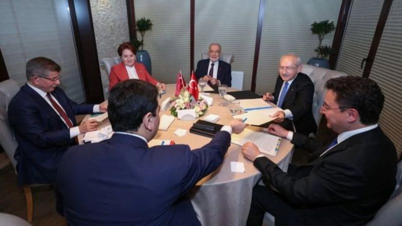 6'lı masa 2023 seçimlerine 2 adayla çıkmayı gündemine aldı