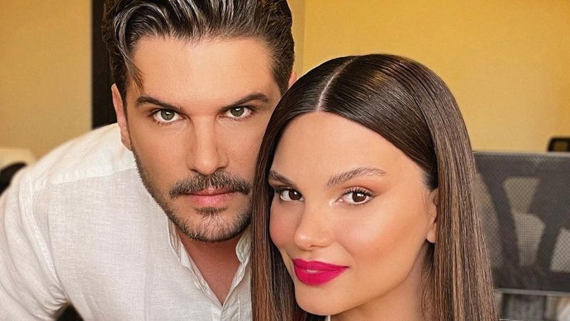 Tolgahan Sayışman'ın biricik eşi Almeda Abazi dudak ısırttı! 'Kainat güzeli az kalır'