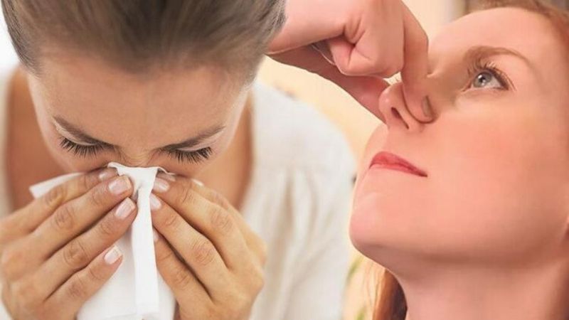 Gereksiz spreylere para dökmeyin! Bu yöntemle burun tıkanıklığına 25 saniyede 